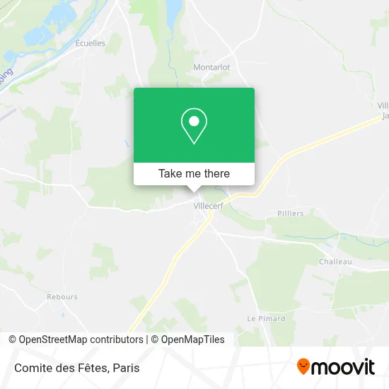 Comite des Fêtes map