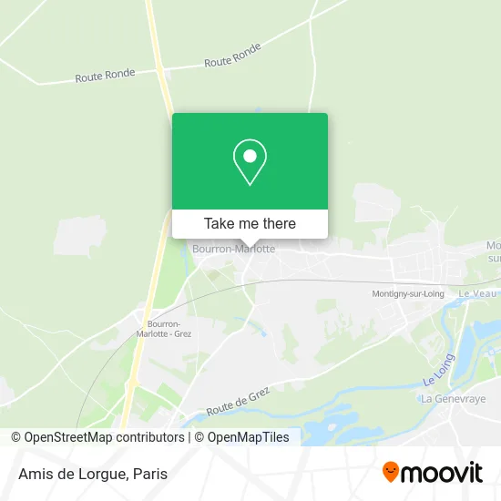 Amis de Lorgue map