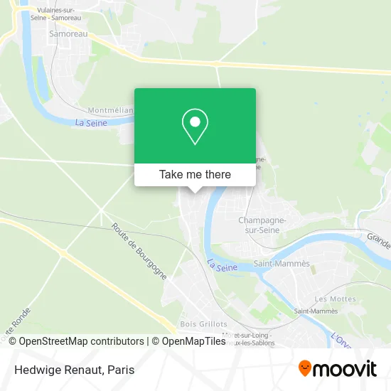 Hedwige Renaut map