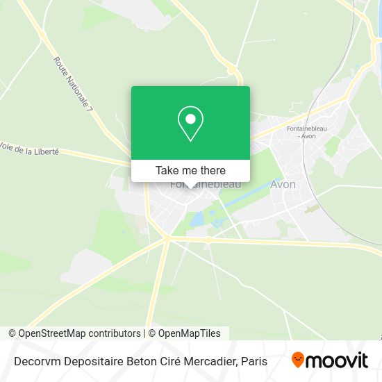 Decorvm Depositaire Beton Ciré Mercadier map