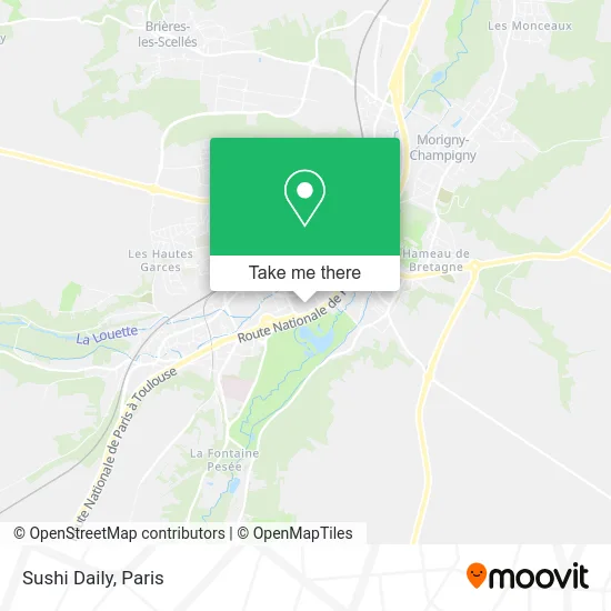 Sushi Daily map