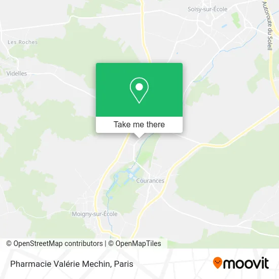 Pharmacie Valérie Mechin map