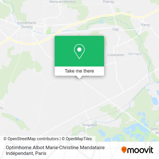 Optimhome Albot Marie-Christine Mandataire Indépendant map