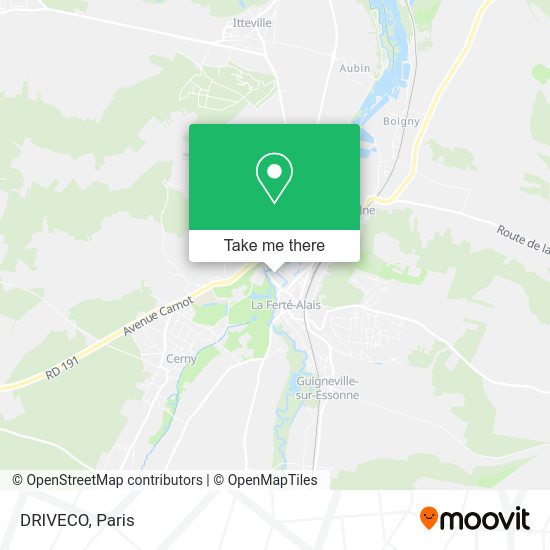 DRIVECO map