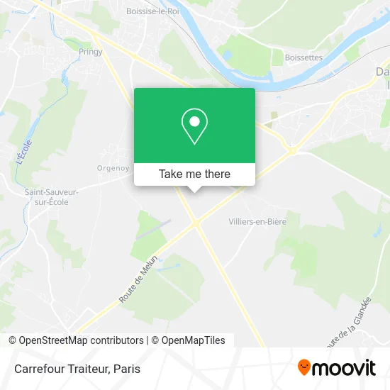 Carrefour Traiteur map