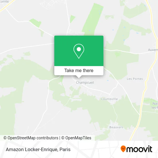 Amazon Locker-Enrique map