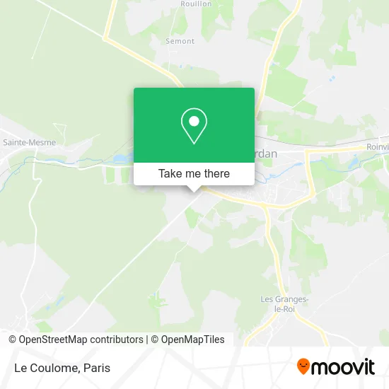 Le Coulome map