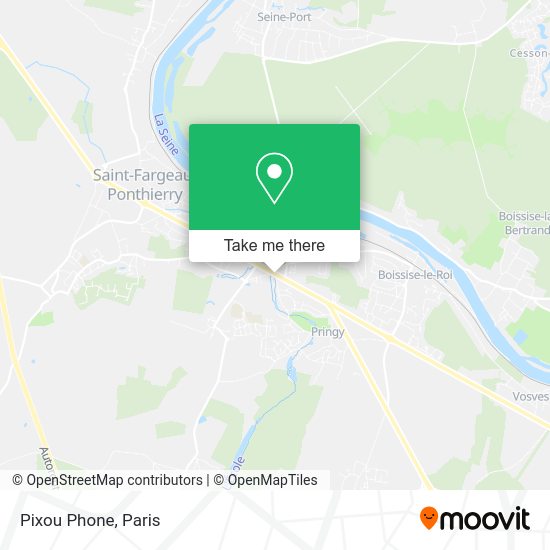 Pixou Phone map