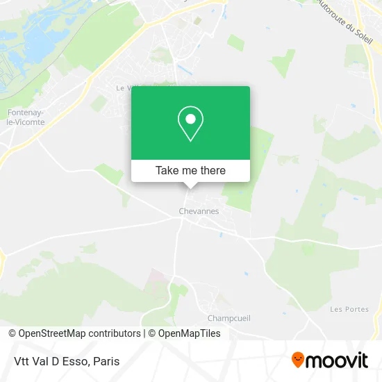 Vtt Val D Esso map