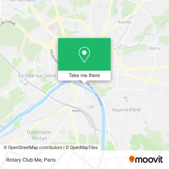 Rotary Club Me map