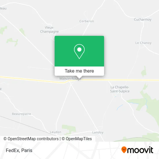 Mapa FedEx