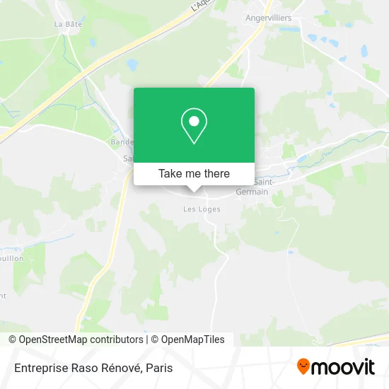 Entreprise Raso Rénové map