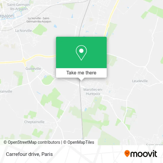 Carrefour drive map