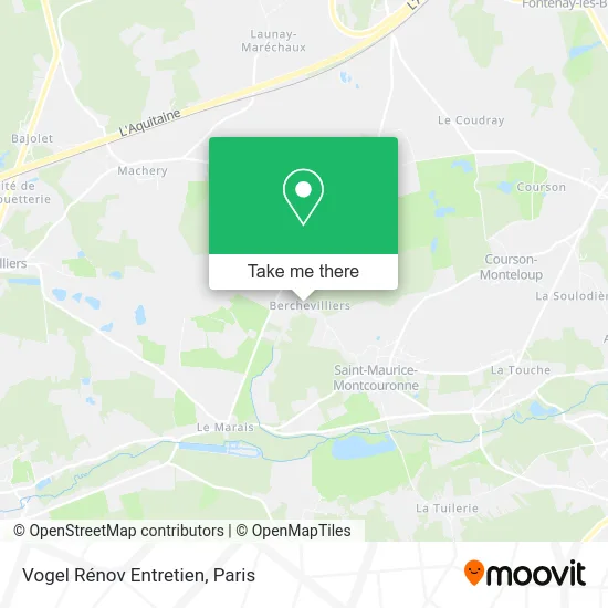 Vogel Rénov Entretien map