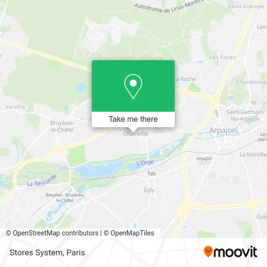 Stores System map