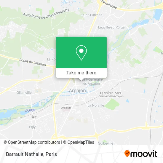 Barrault Nathalie map