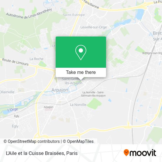 L'Aile et la Cuisse Braisées map