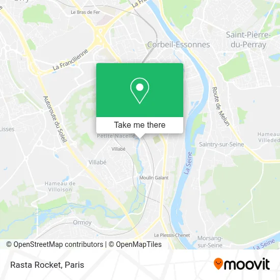 Rasta Rocket map