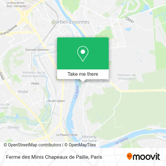 Ferme des Minis Chapeaux de Paille map