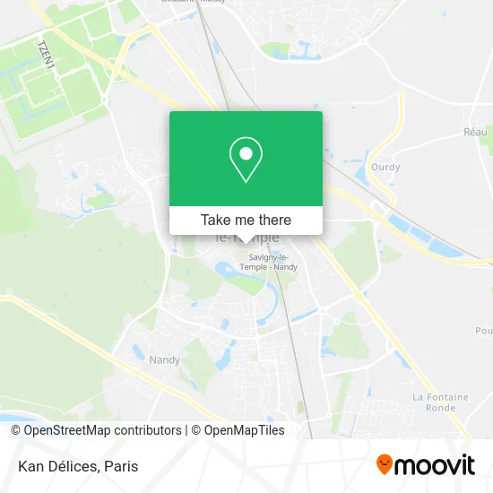 Kan Délices map