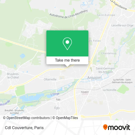 Cdl Couverture map