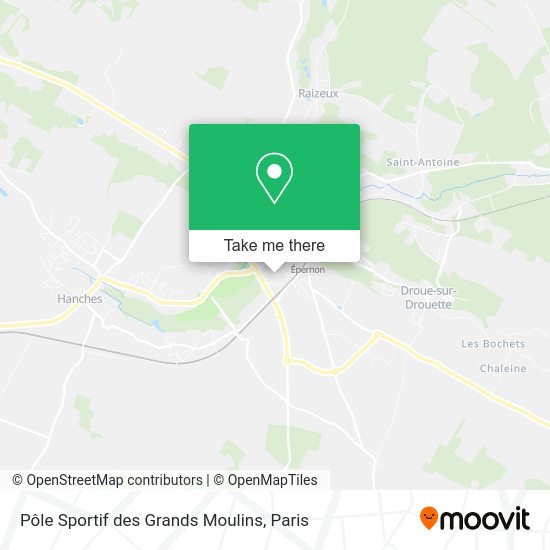 Pôle Sportif des Grands Moulins map