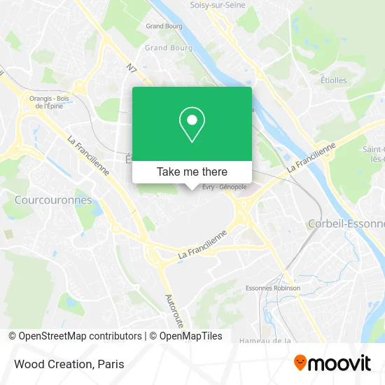 Wood Creation map
