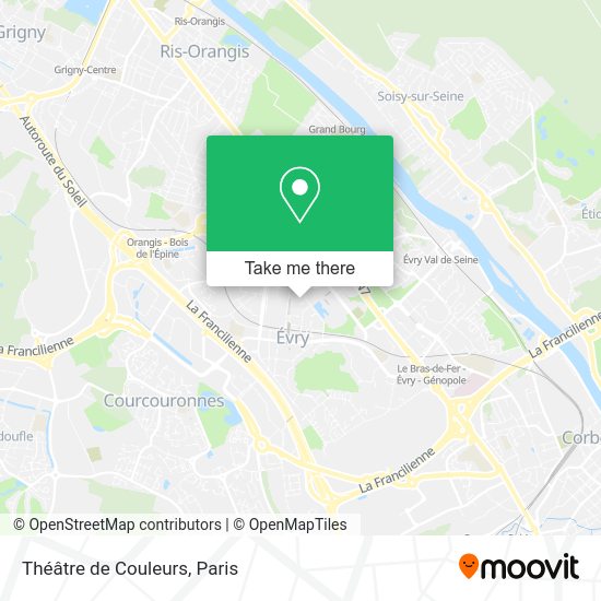 Théâtre de Couleurs map