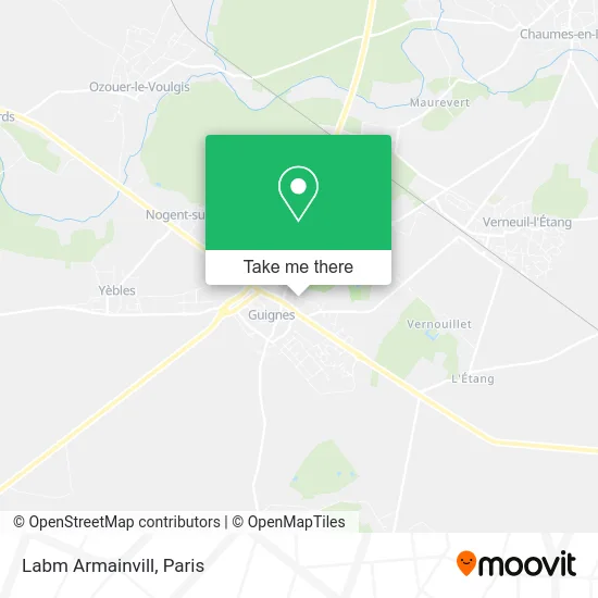 Labm Armainvill map