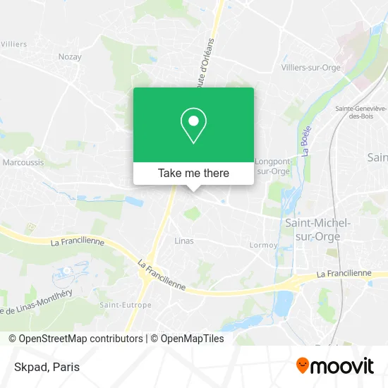 Skpad map