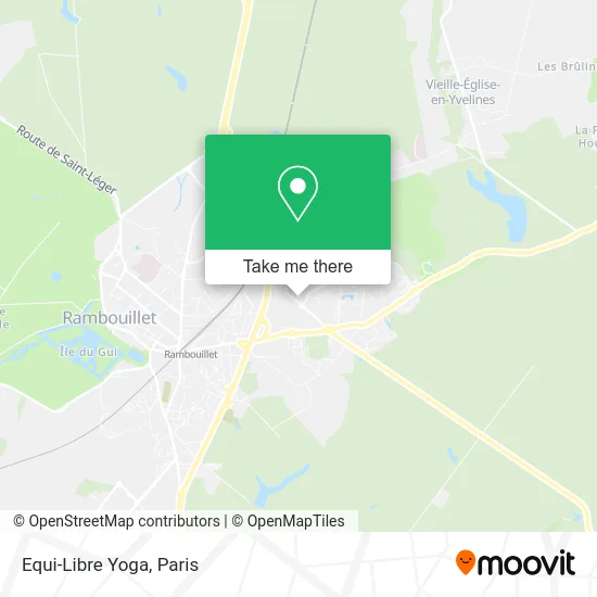 Equi-Libre Yoga map