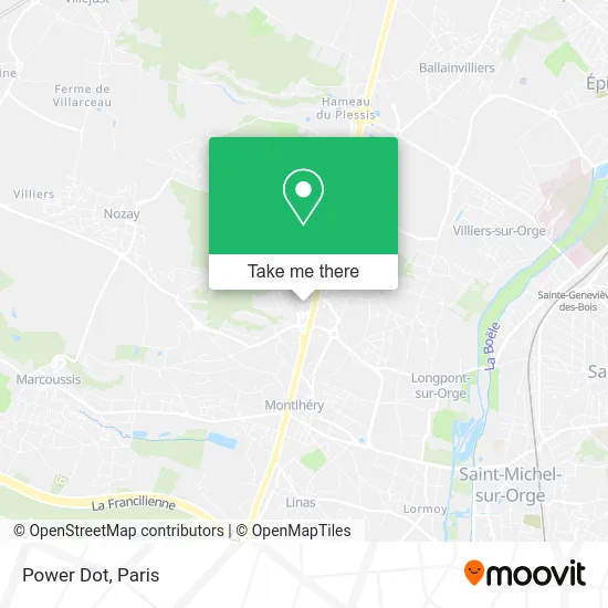 Power Dot map