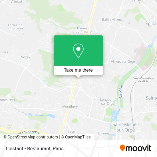 L'Instant - Restaurant map