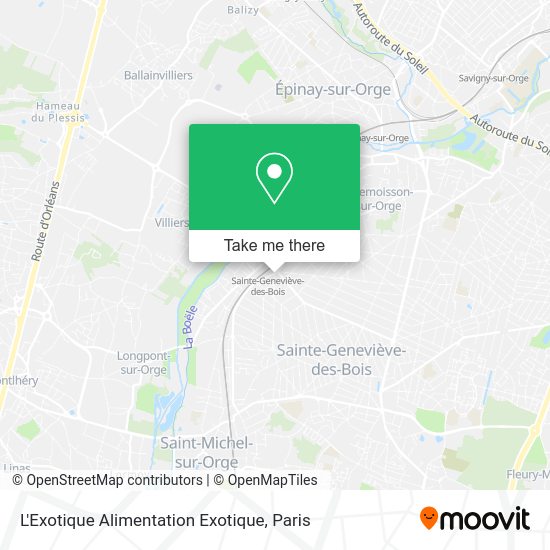 L'Exotique Alimentation Exotique map