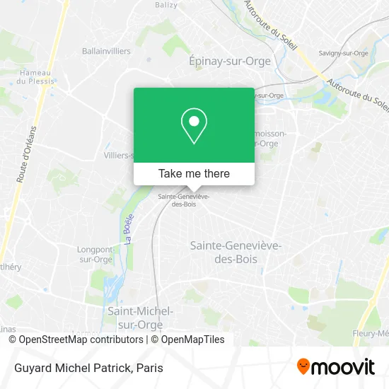 Guyard Michel Patrick map