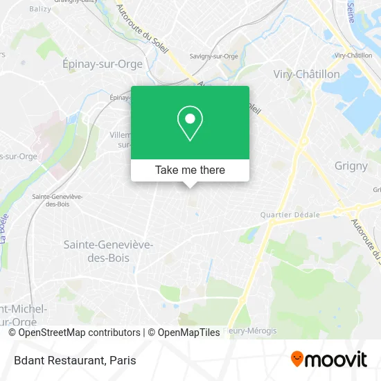 Bdant Restaurant map