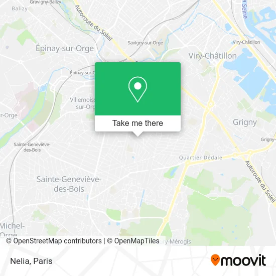 Nelia map