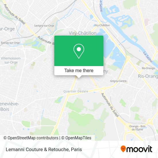 Lemanni Couture & Retouche map
