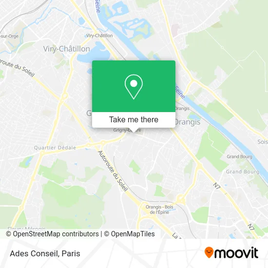 Ades Conseil map