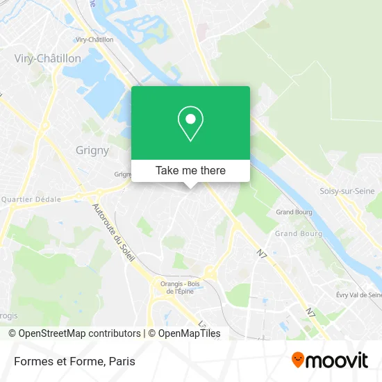 Mapa Formes et Forme