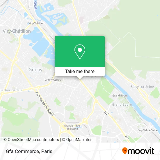 Gfa Commerce map