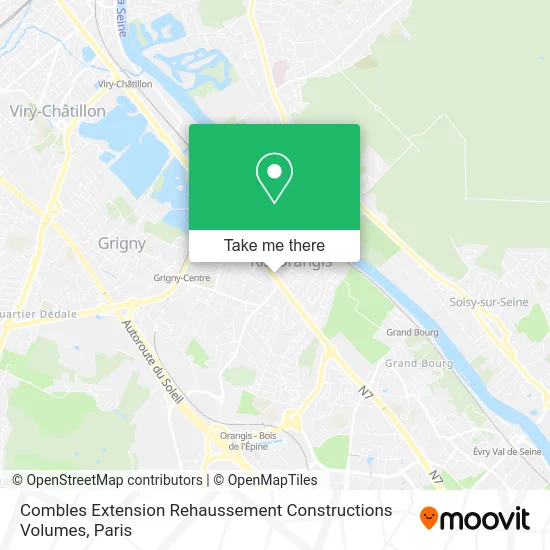 Combles Extension Rehaussement Constructions Volumes map