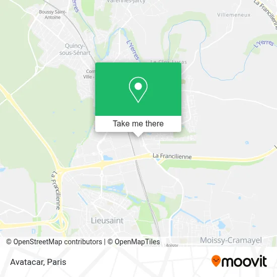 Avatacar map