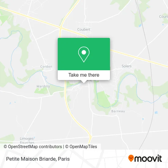 Petite Maison Briarde map