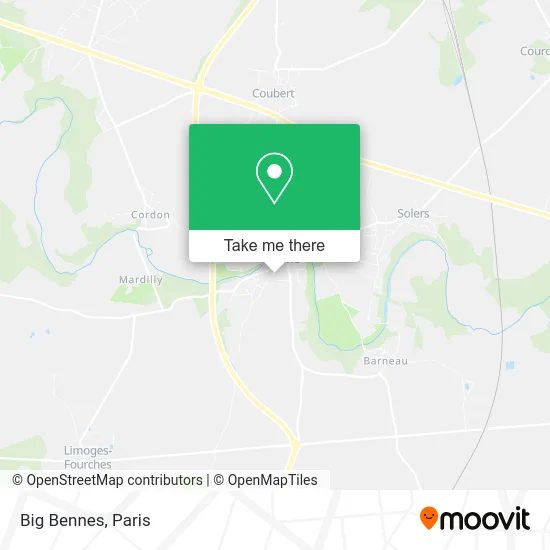 Big Bennes map