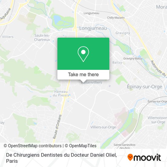 De Chirurgiens Dentistes du Docteur Daniel Oliel map