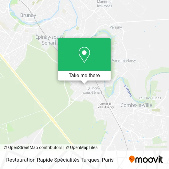 Restauration Rapide Spécialités Turques map