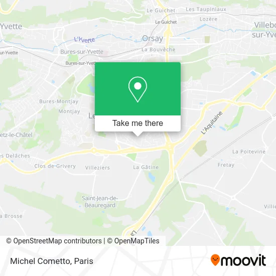 Michel Cometto map