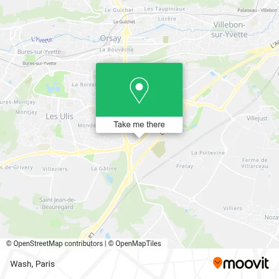 Wash map