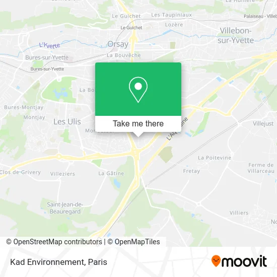 Kad Environnement map